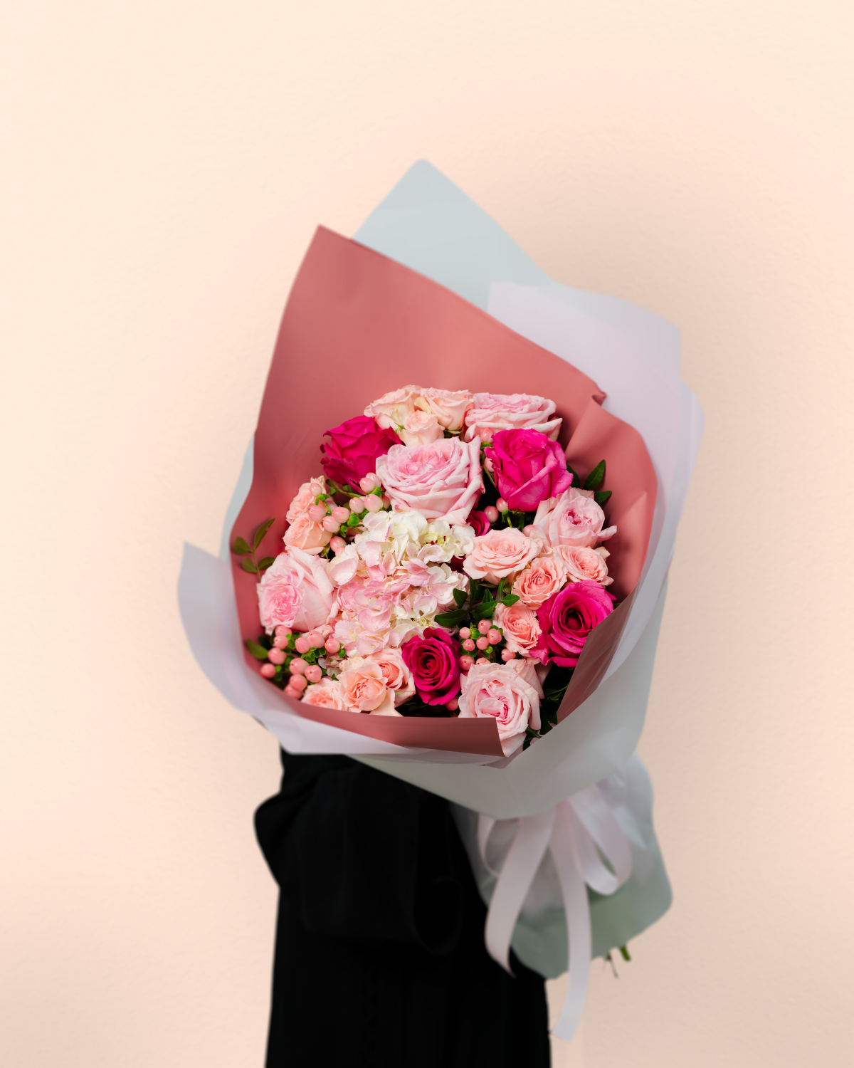 Luxury Blushing Beauty flower bouquet arranged by a flower shop