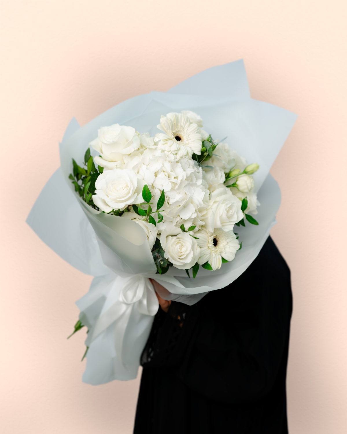 Cloud Kiss flower bouquet with pastel flowers in Dubai