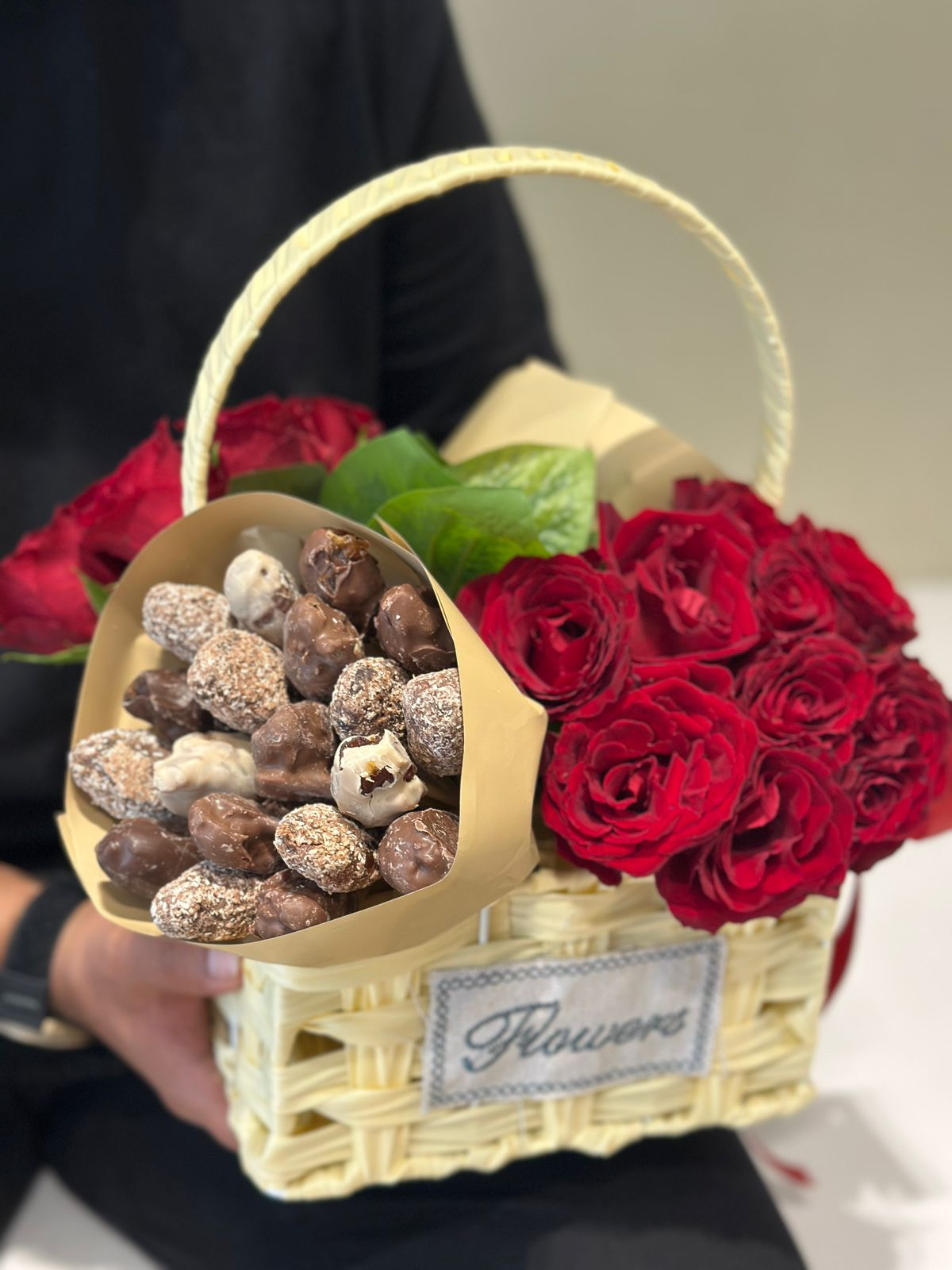 Dates and Roses Basket