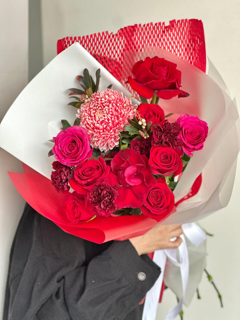 Blazing Blossom Flower Bouquet