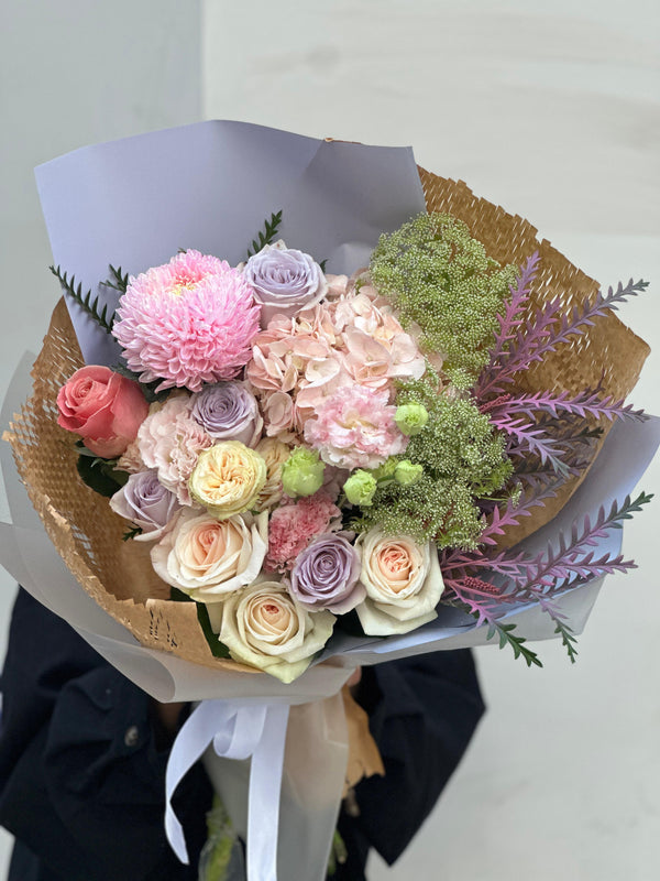 Dewdrop Mist Flower Bouquet