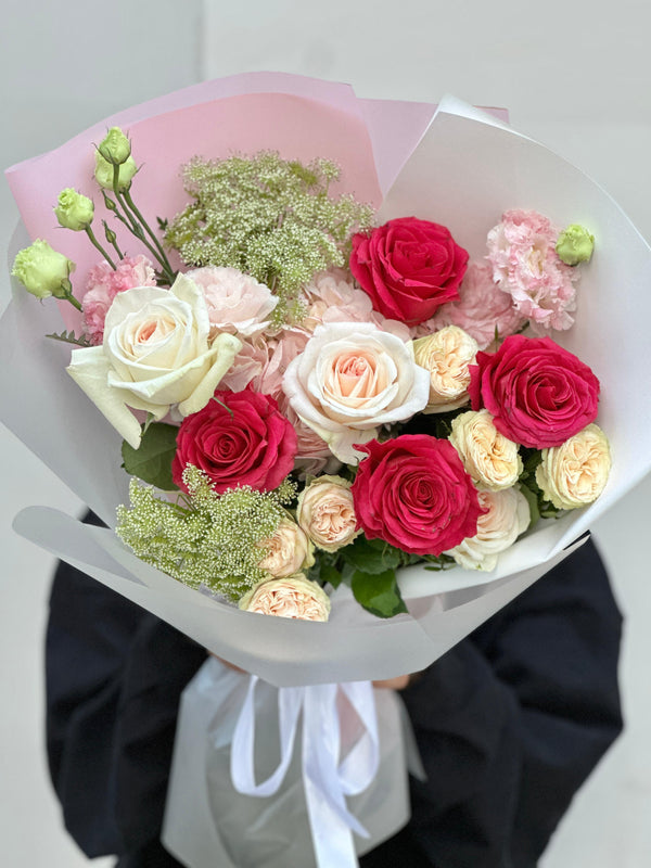 Hazy Petals Flower Bouquet