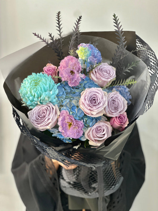 Midnight Glow Flower Bouquet