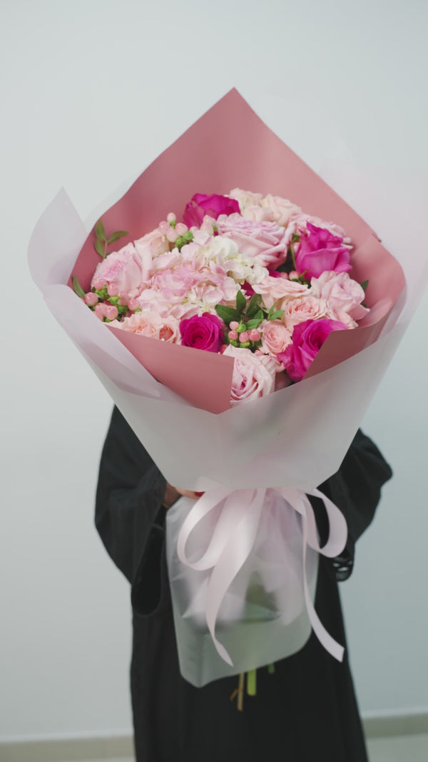 Blushing Beauty Flower Bouquet